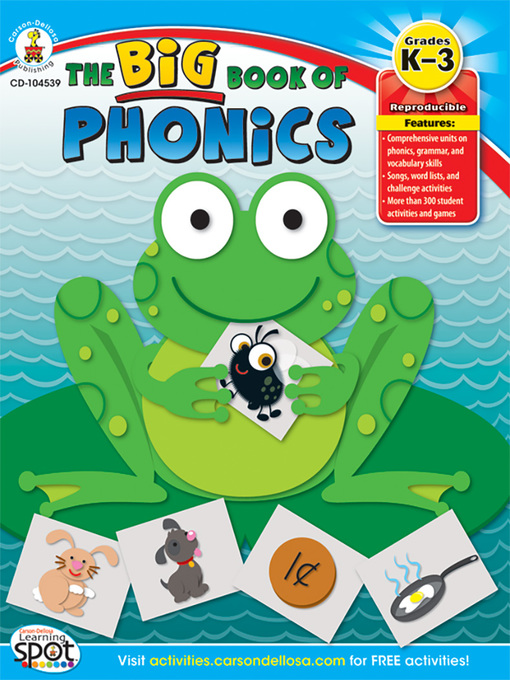 Title details for The Big Book of Phonics, Grades K - 3 by Barbara Wilson - Available